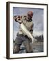 Silver Salmon, Kenai River, Alaska, USA-null-Framed Photographic Print