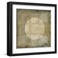 Silver Shapes II-Randy Hibberd-Framed Art Print