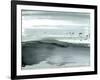 Silver Silence: Dappled Shore-Joan Davis-Framed Giclee Print