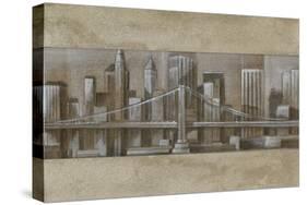 Silver Skyline I-Ethan Harper-Stretched Canvas