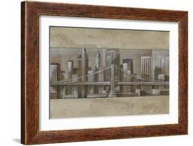 Silver Skyline I-Ethan Harper-Framed Art Print