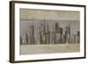 Silver Skyline II-Ethan Harper-Framed Art Print