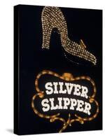 Silver Slipper Sign in Las Vegas-Loomis Dean-Stretched Canvas