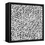 Silver Sparkle Glitter Background of Sequins-Tiplyashin Anatoly-Framed Stretched Canvas