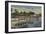 Silver Springs, FL - Waterfront View of Boat Landing-Lantern Press-Framed Art Print