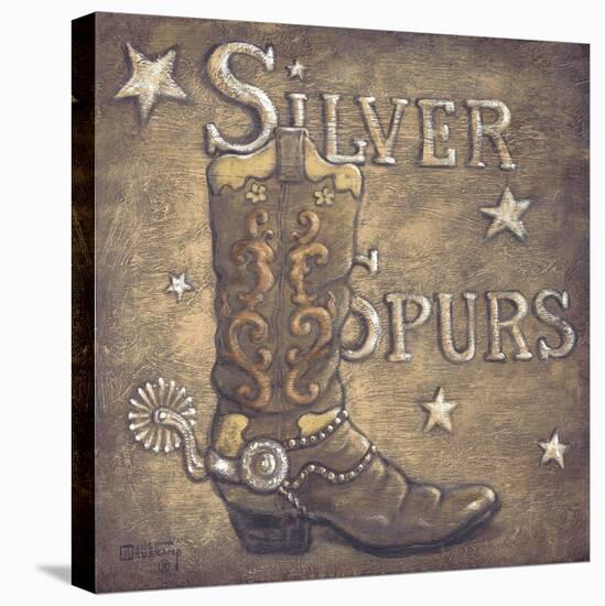 Silver Spurs-Janet Kruskamp-Stretched Canvas