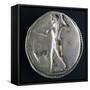 Silver Stater from Caulonia Depicting Male Nude, Verso, Greek Coins-null-Framed Stretched Canvas