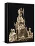 Silver Statue of Reliquary of Saint Eusebius-null-Framed Stretched Canvas