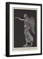 Silver Statuette of Victory, to Be Exhibited at Chicago-null-Framed Giclee Print