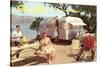 Silver Streak Travel Trailer-null-Stretched Canvas