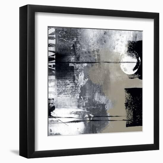 Silver Stream I-Lucy Cloud-Framed Art Print