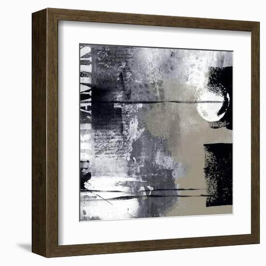 Silver Stream I-Lucy Cloud-Framed Art Print