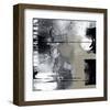 Silver Stream I-Lucy Cloud-Framed Art Print