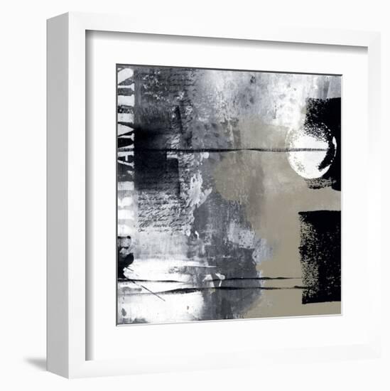 Silver Stream I-Lucy Cloud-Framed Art Print