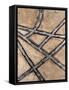 Silver Striations II-Michael Willett-Framed Stretched Canvas