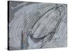 Silver Swirl 2-Enrico Varrasso-Stretched Canvas