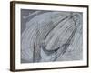 Silver Swirl 2-Enrico Varrasso-Framed Art Print