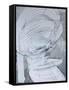 Silver Swirl 4-Enrico Varrasso-Framed Stretched Canvas