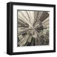 Silver Swirl-Mali Nave-Framed Giclee Print