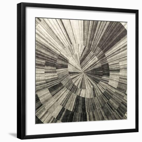 Silver Swirl-Mali Nave-Framed Giclee Print