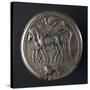 Silver Syracusan Decadrachm Depicting Winged Victory on Quadriga-null-Stretched Canvas