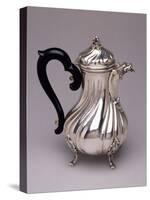 Silver Teapot-null-Stretched Canvas