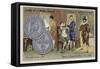 Silver Teston of Henry III, 1574-null-Framed Stretched Canvas