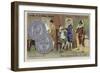 Silver Teston of Henry III, 1574-null-Framed Giclee Print