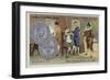 Silver Teston of Henry III, 1574-null-Framed Giclee Print