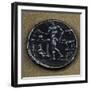 Silver Tetradrachm Depicting Young Man Making Offering in Front of Altar-null-Framed Premium Giclee Print