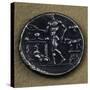 Silver Tetradrachm Depicting Young Man Making Offering in Front of Altar-null-Stretched Canvas