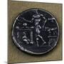 Silver Tetradrachm Depicting Young Man Making Offering in Front of Altar-null-Mounted Giclee Print