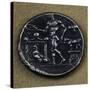 Silver Tetradrachm Depicting Young Man Making Offering in Front of Altar-null-Stretched Canvas