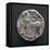 Silver Tetradrachm of Danube Celts, Depicting Man on Horseback-null-Framed Stretched Canvas