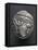 Silver Tetradrachm of Danube Celts Profile of Man Wearing Diadem, Recto, Celtic Coins BC-null-Framed Stretched Canvas
