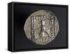 Silver Tetradrachm of Mithridates Ii-null-Framed Stretched Canvas