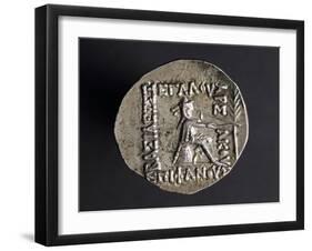 Silver Tetradrachm of Mithridates Ii-null-Framed Giclee Print