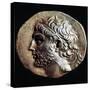 Silver Tetradrachm of Philip V of Macedon Bearing Profile of Sovereign, Recto, Greek Coins-null-Stretched Canvas