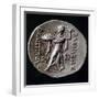 Silver Tetradrachm of Philip V of Macedonia Depicting Minerva, Verso, Greek Coins-null-Framed Giclee Print