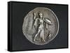 Silver Tetradrachm of Ptolemy I-null-Framed Stretched Canvas