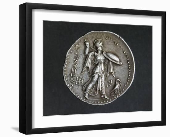 Silver Tetradrachm of Ptolemy I-null-Framed Giclee Print