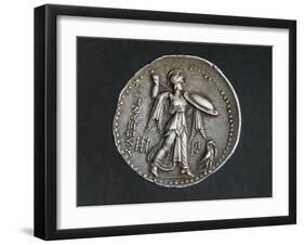 Silver Tetradrachm of Ptolemy I-null-Framed Giclee Print