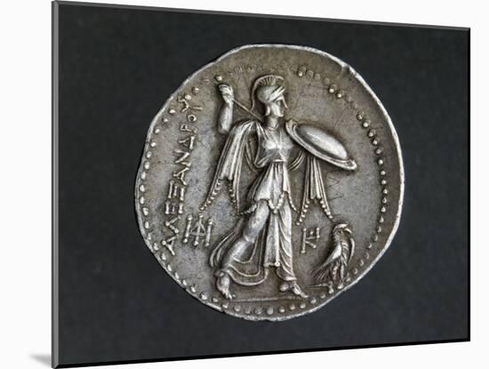 Silver Tetradrachm of Ptolemy I-null-Mounted Giclee Print