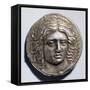 Silver Tetradrachm with Male Figure, Recto, Greek Coins BC-null-Framed Stretched Canvas