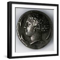 Silver Tetradrachma from Syracuse, 5th-4th Century Bc-null-Framed Photographic Print