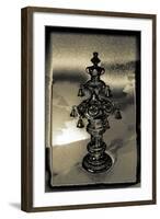 Silver Torah Handle, 2015-Joy Lions-Framed Giclee Print