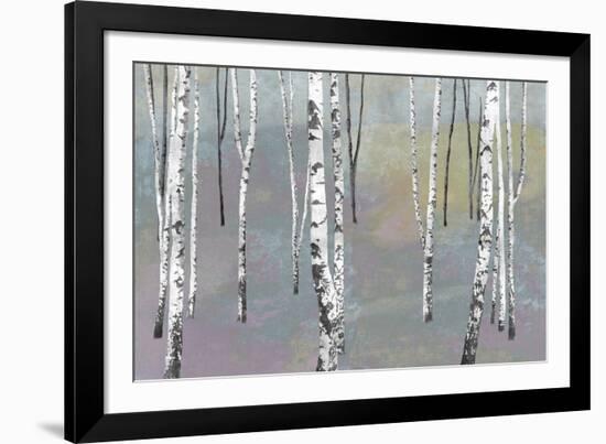 Silver Trees II-Tania Bello-Framed Giclee Print