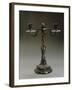 Silver Two Branch Candelabra-Carlo Bononi-Framed Giclee Print