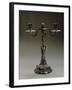 Silver Two Branch Candelabra-Carlo Bononi-Framed Giclee Print