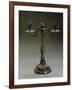 Silver Two Branch Candelabra-Carlo Bononi-Framed Giclee Print